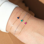 Reily Ruby Chain Bracelet