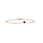 Reily Ruby Chain Bracelet