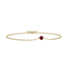 Reily Ruby Chain Bracelet