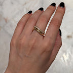 Ivette Wavy Diamond Ring