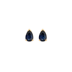 Elise Pear Sapphire Piercings