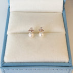 Shelly Pearl Baby Earrings
