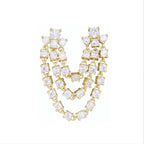 Natalia Diamond Chain Piercing (One Earring)