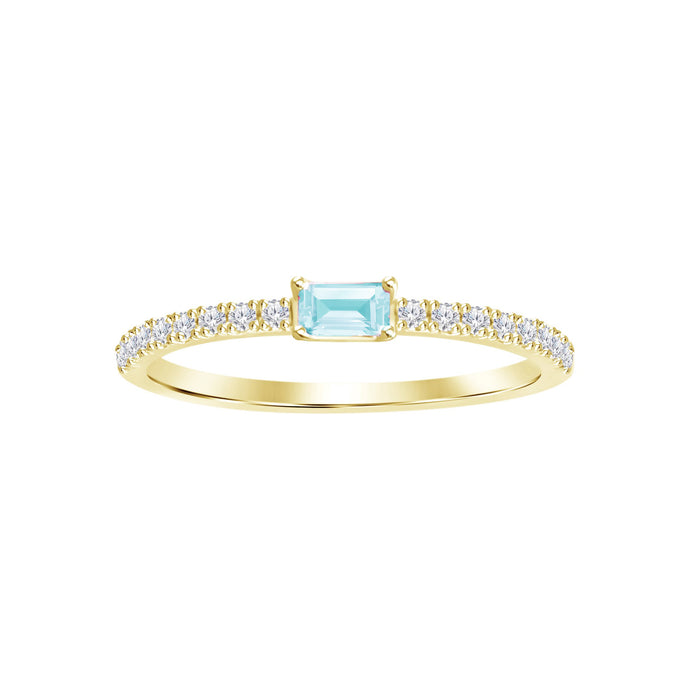 Beth Blue Topaz Ring