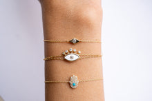 Load image into Gallery viewer, Hamsa  Turquoise Bracelet

