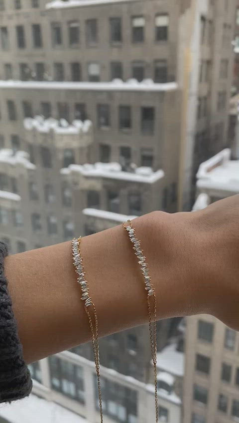 Anna Baguette Diamond Bracelet