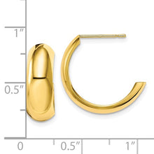 Load image into Gallery viewer, Lilibet Gold Hoops
