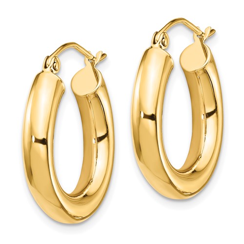 Felicia Gold Hoops