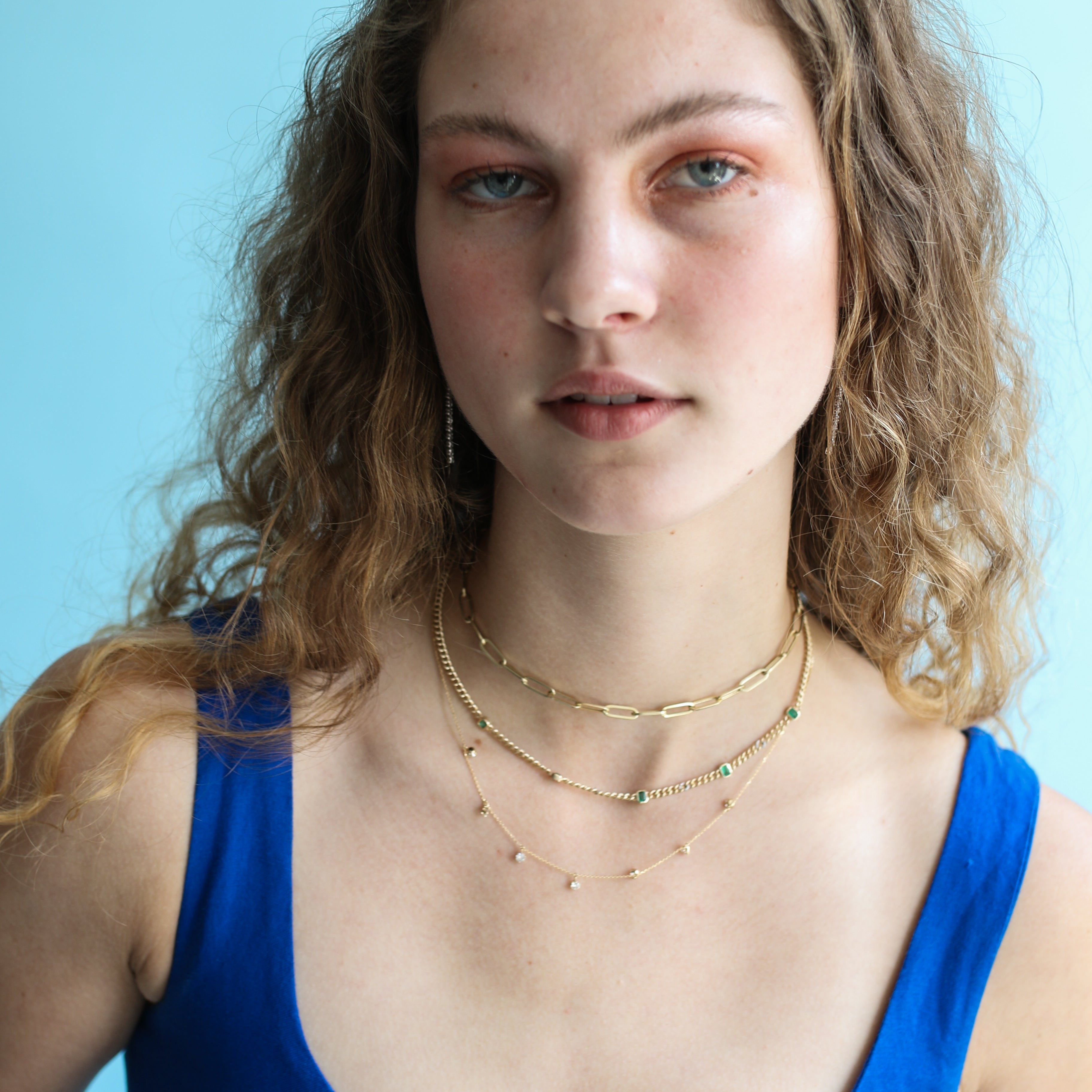 Ashley Diamond Station Necklace