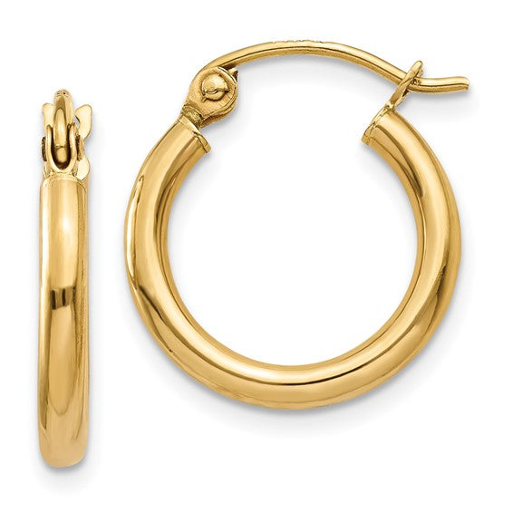 Maya Gold Hoops