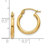 Maya Gold Hoops