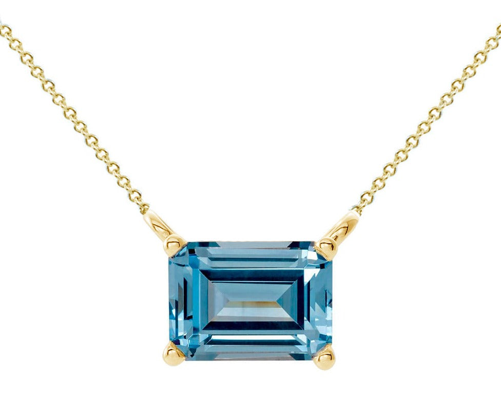 Ellen Aquamarine Necklace