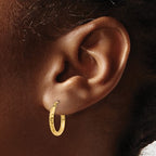 Skylar Gold Hoops
