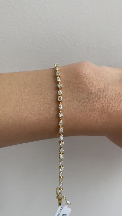 Murcia Diamond Tennis Bracelet