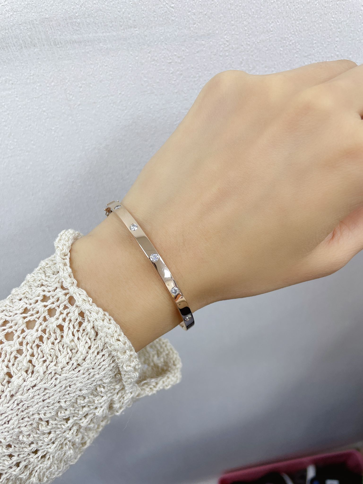 Tiara Diamond Gold Bracelet
