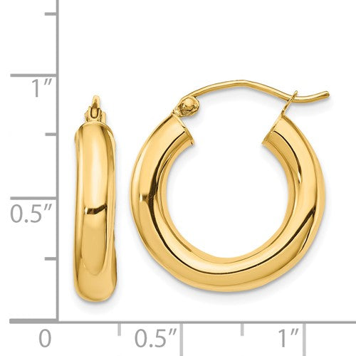 Ariel Gold Hoops