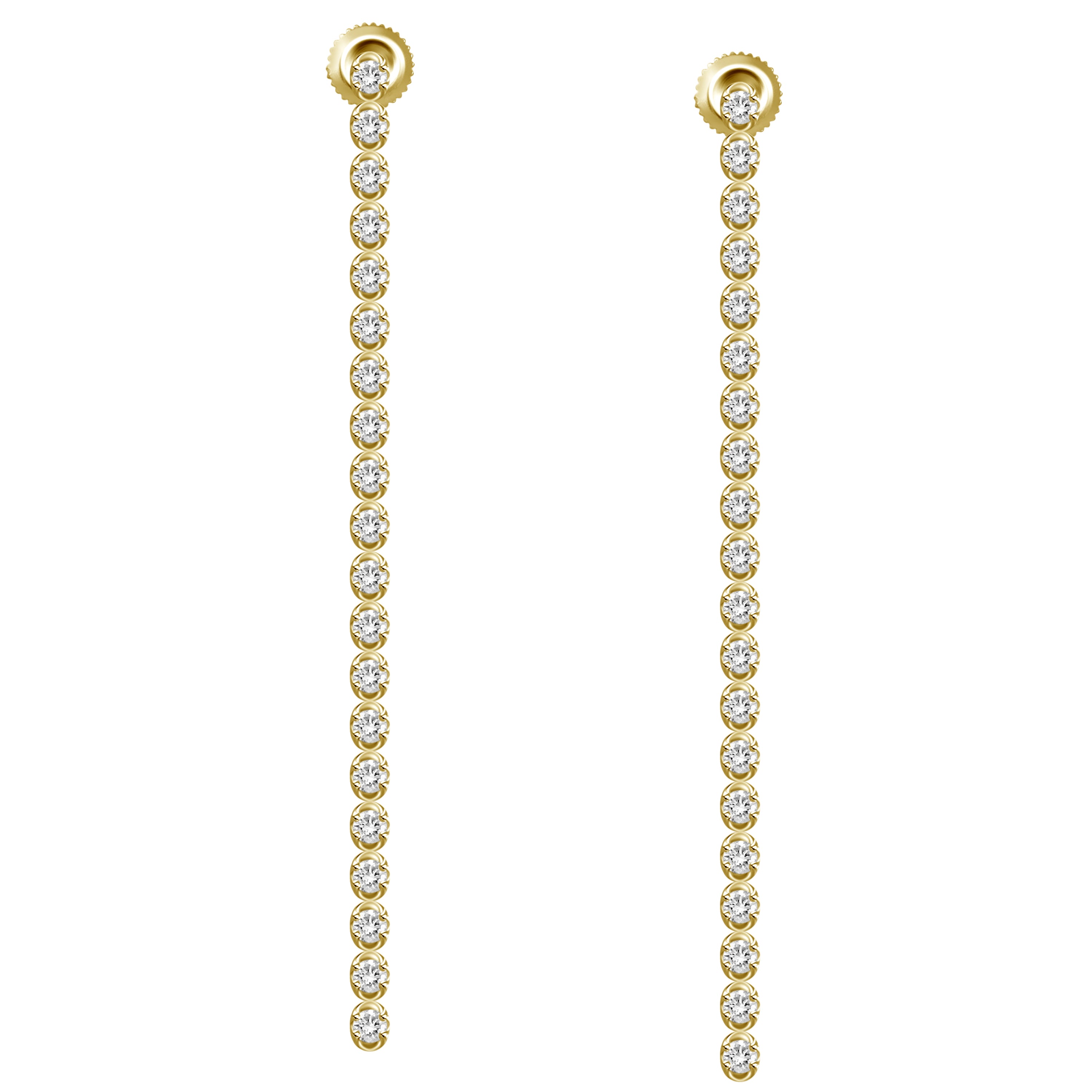 Paula Diamond Long Earrings