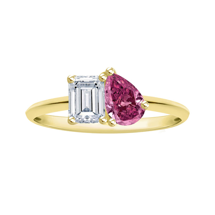 Alexis Diamond Ruby Ring