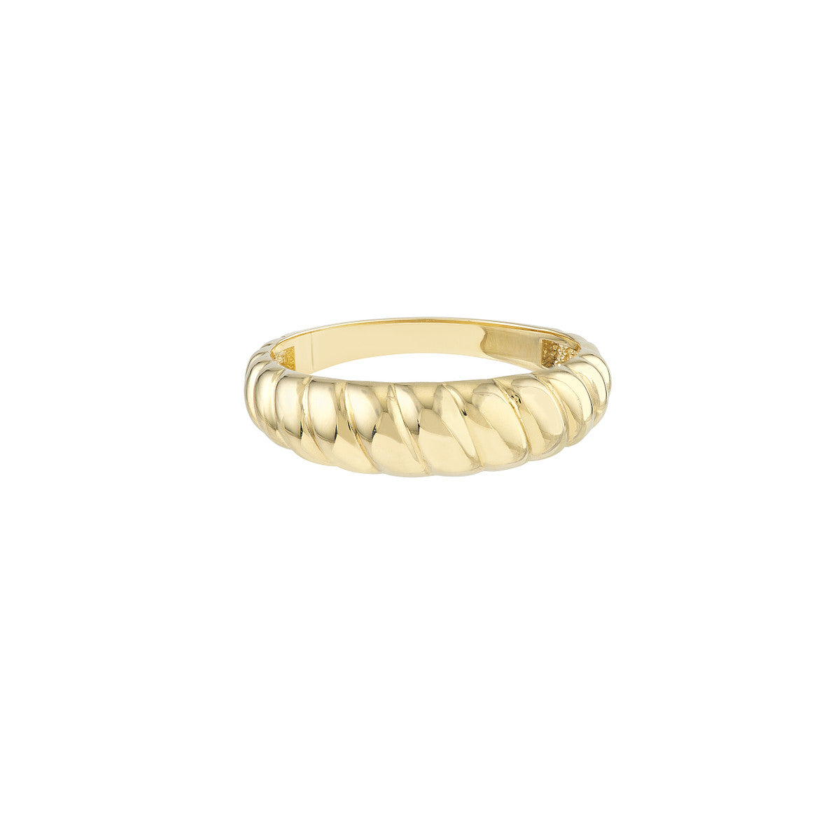 Croissant Gold Ring