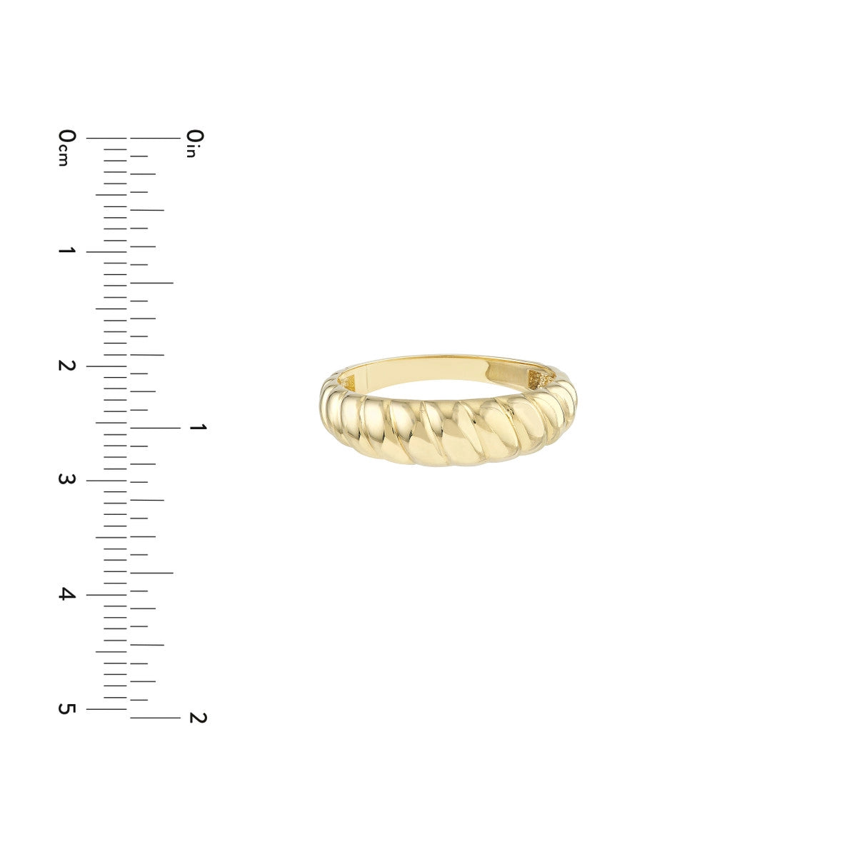 Croissant Gold Ring