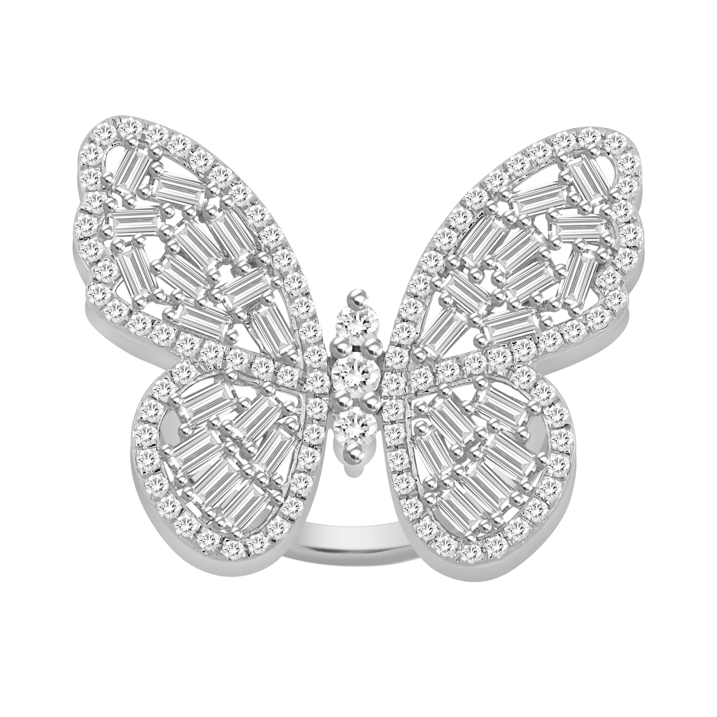 Butterfly Diamond Ring