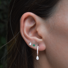 Load image into Gallery viewer, Emerald Piercing (One Earring)
