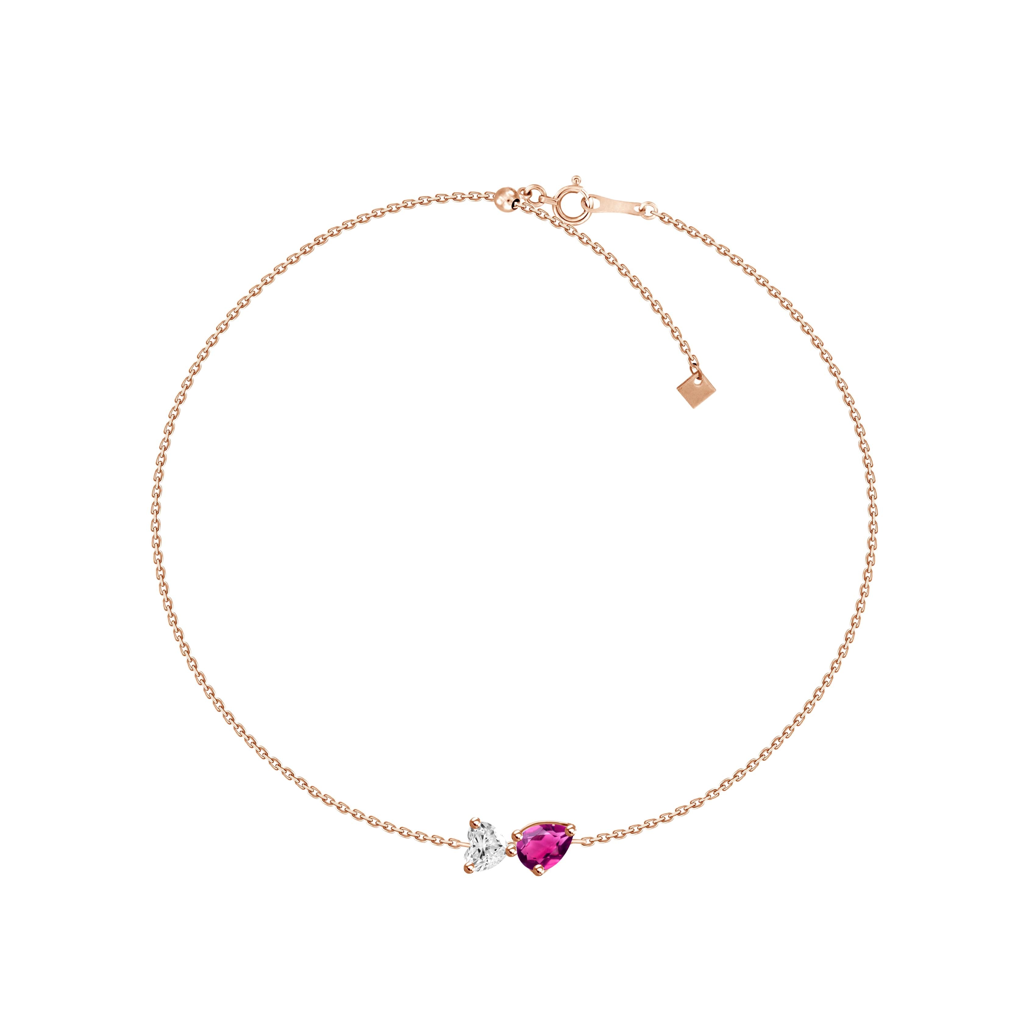 Alondra Ruby Diamond Bracelet
