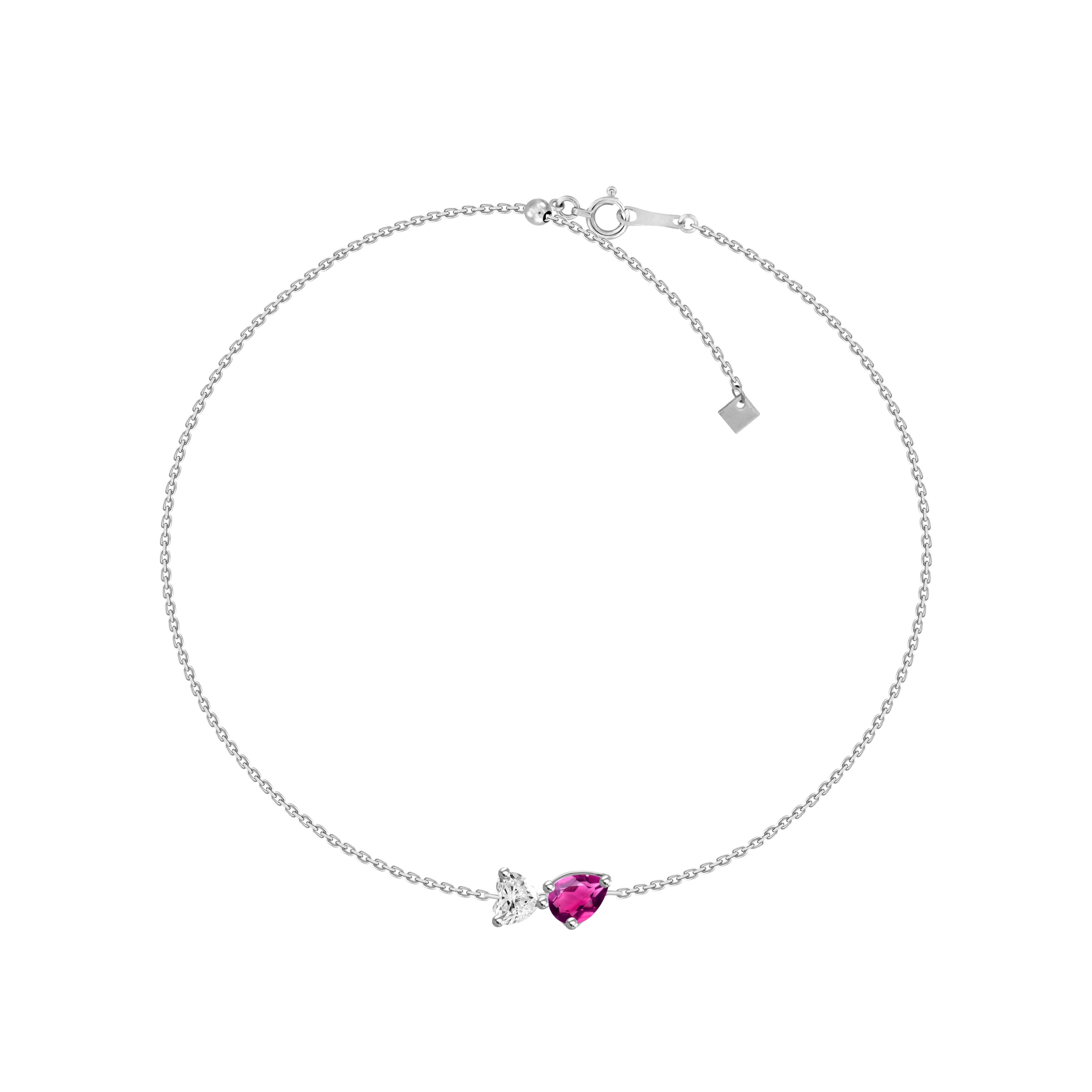 Alondra Ruby Diamond Bracelet