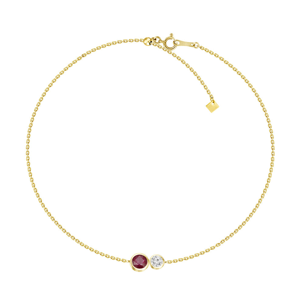 Marisol Ruby Diamond Bracelet
