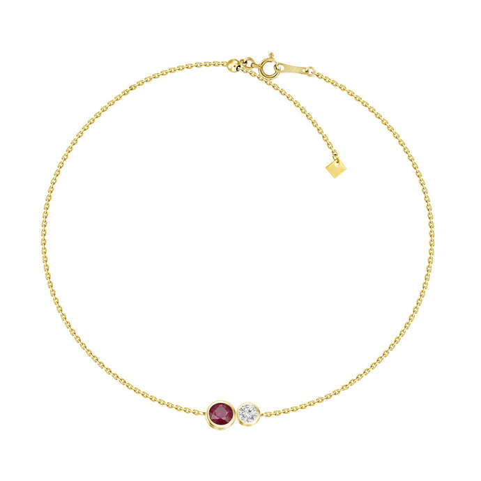 Marisol Ruby Diamond Bracelet