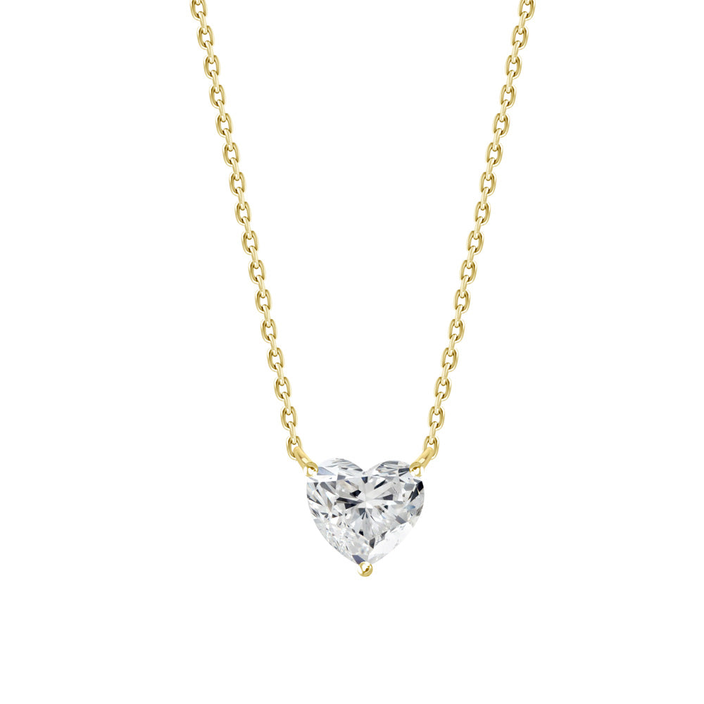 Paola Diamond Heart Necklace