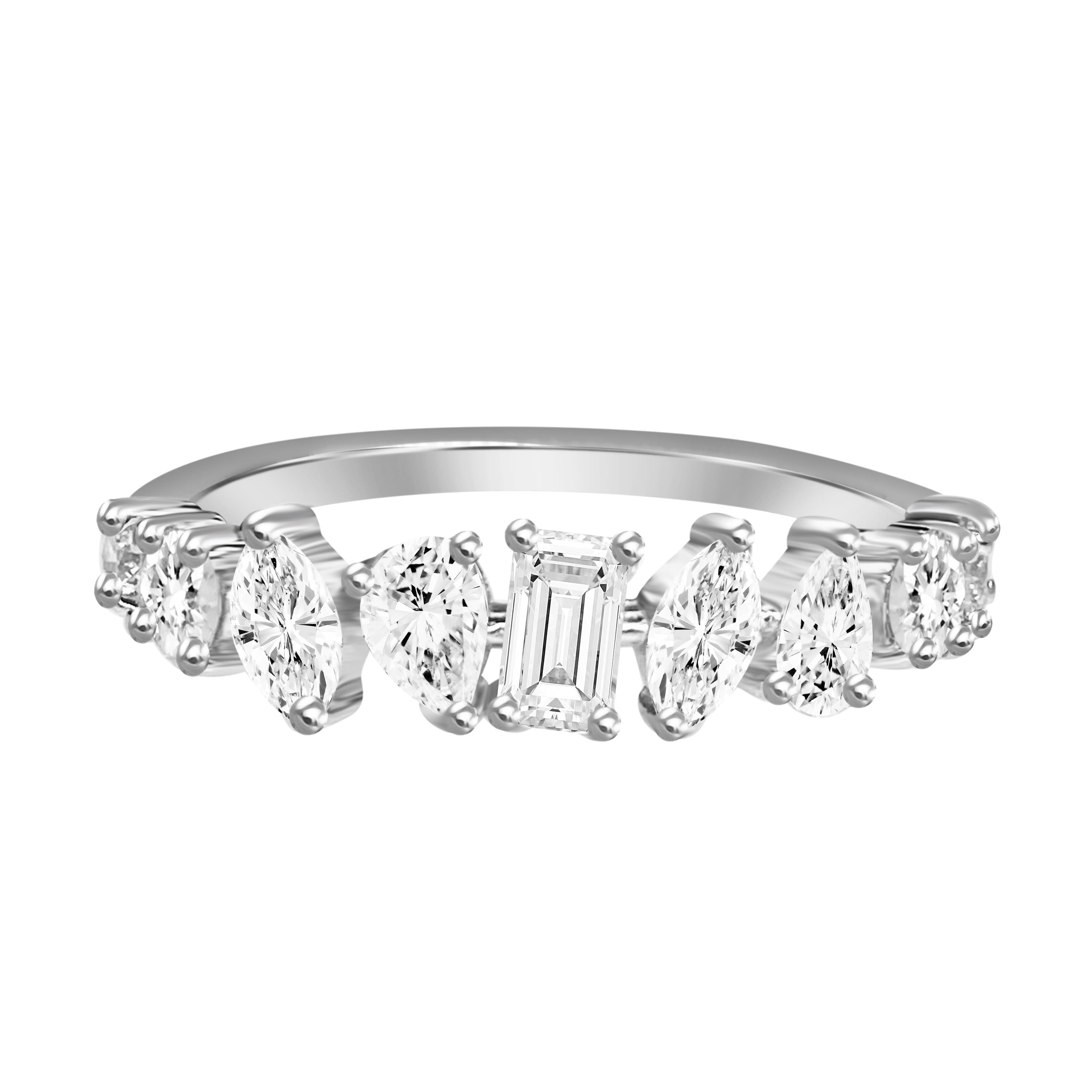 Anillo de diamantes Roxana