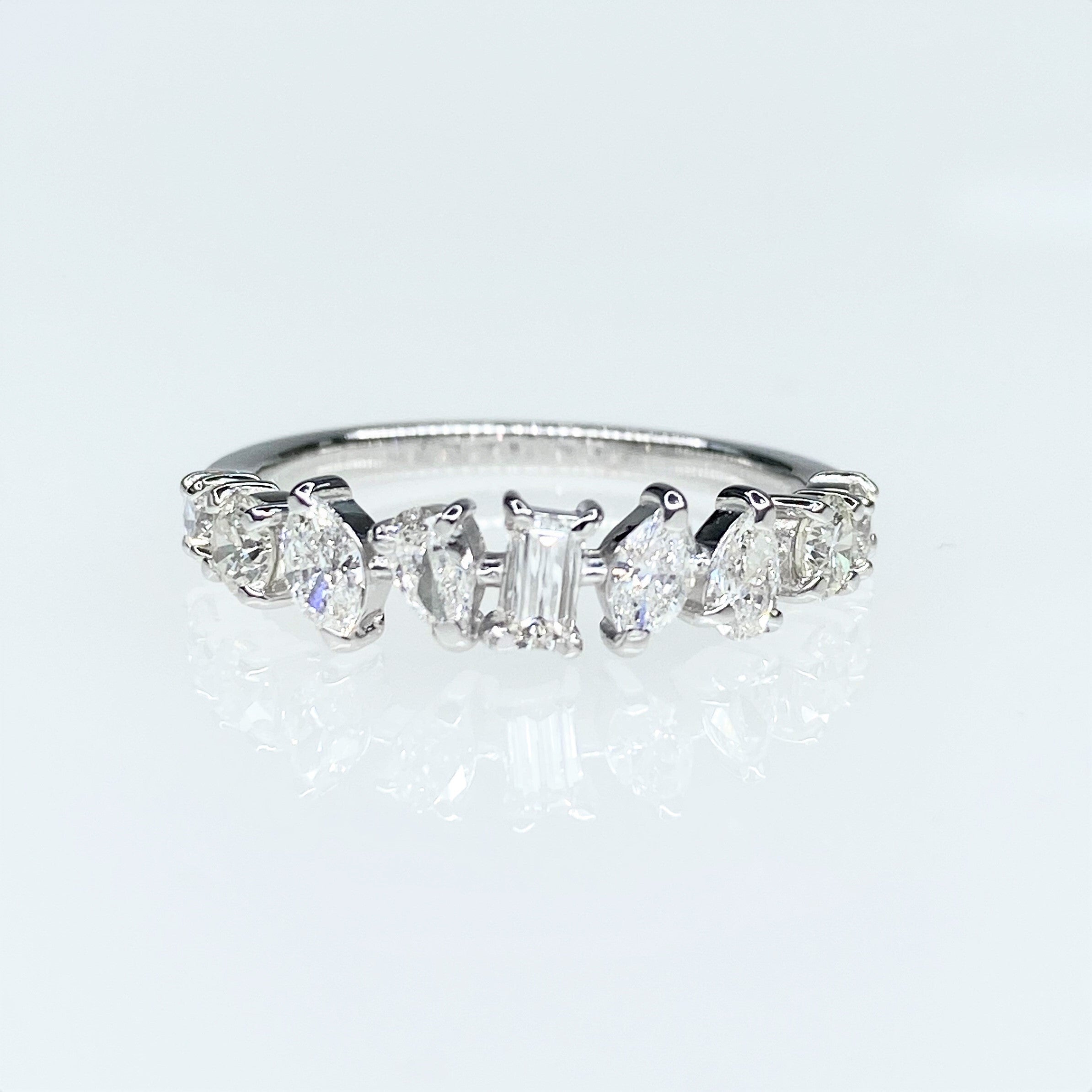 Anillo de diamantes Roxana