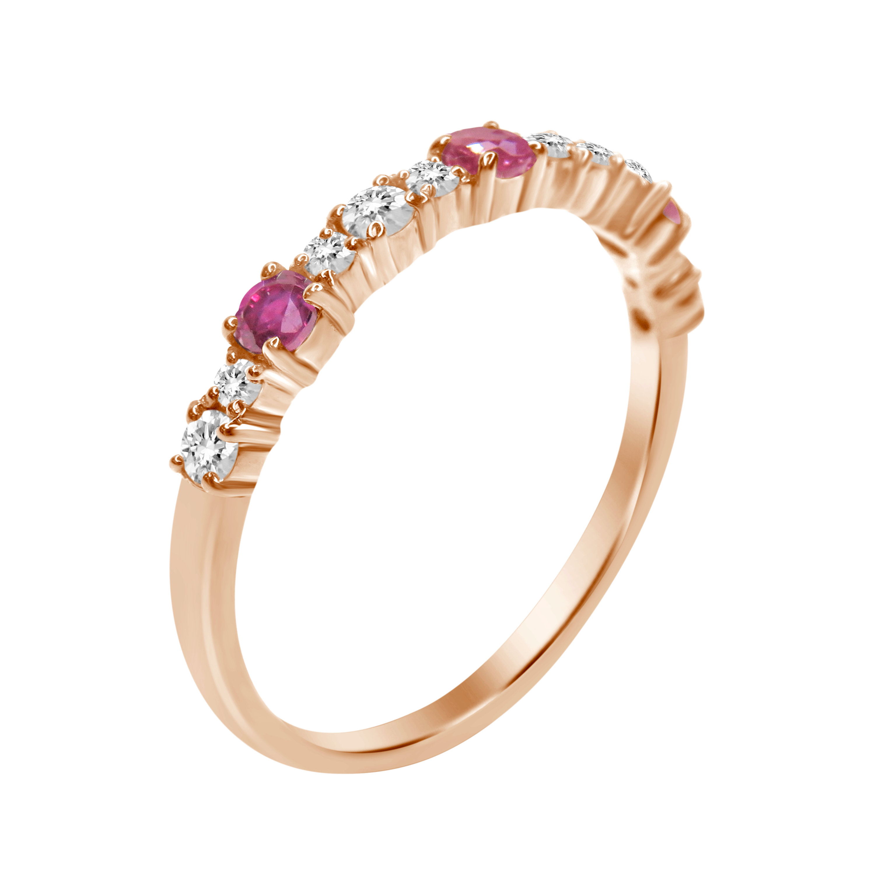 Ruth Ruby Diamond Ring