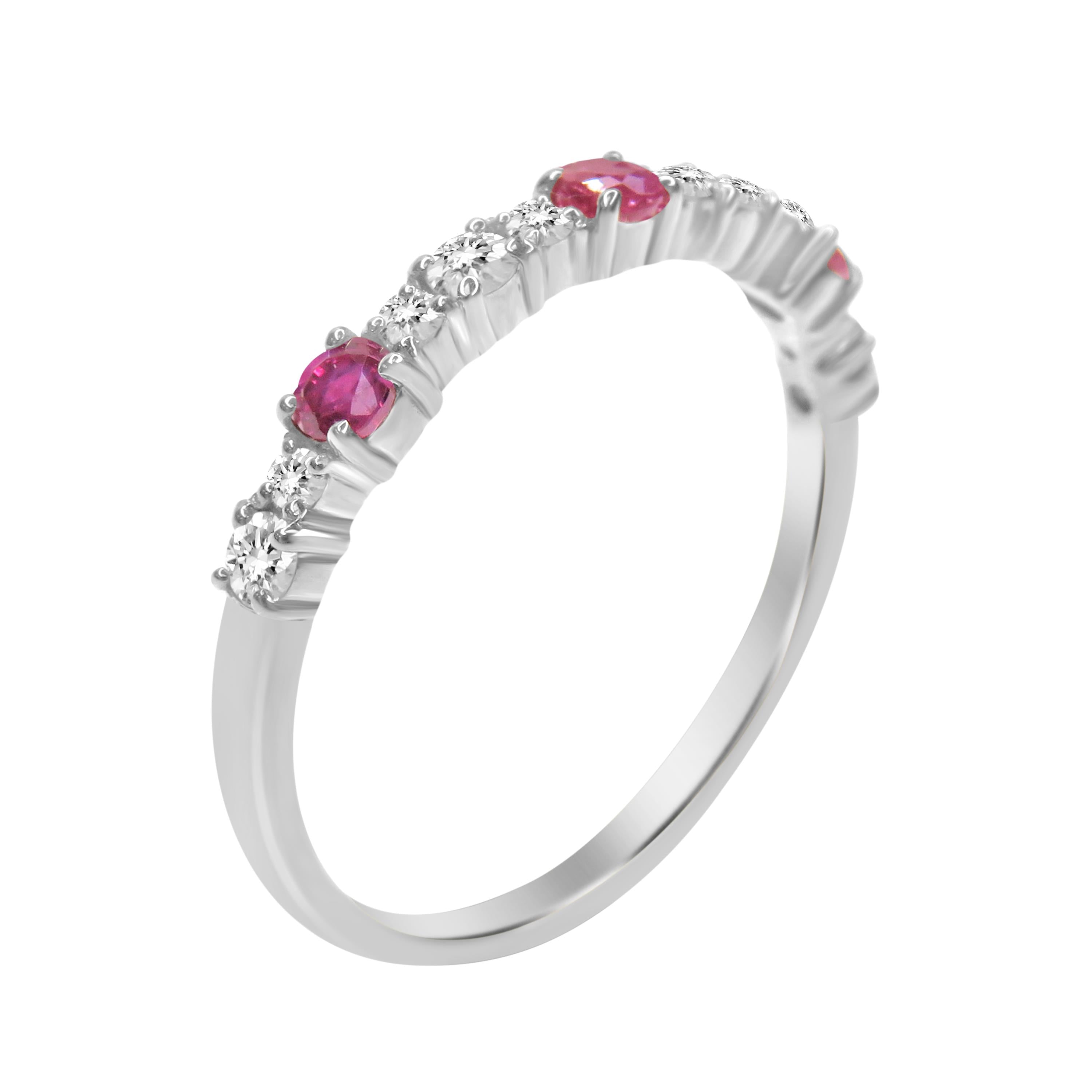 Ruth Ruby Diamond Ring