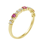 Ruth Ruby Diamond Ring