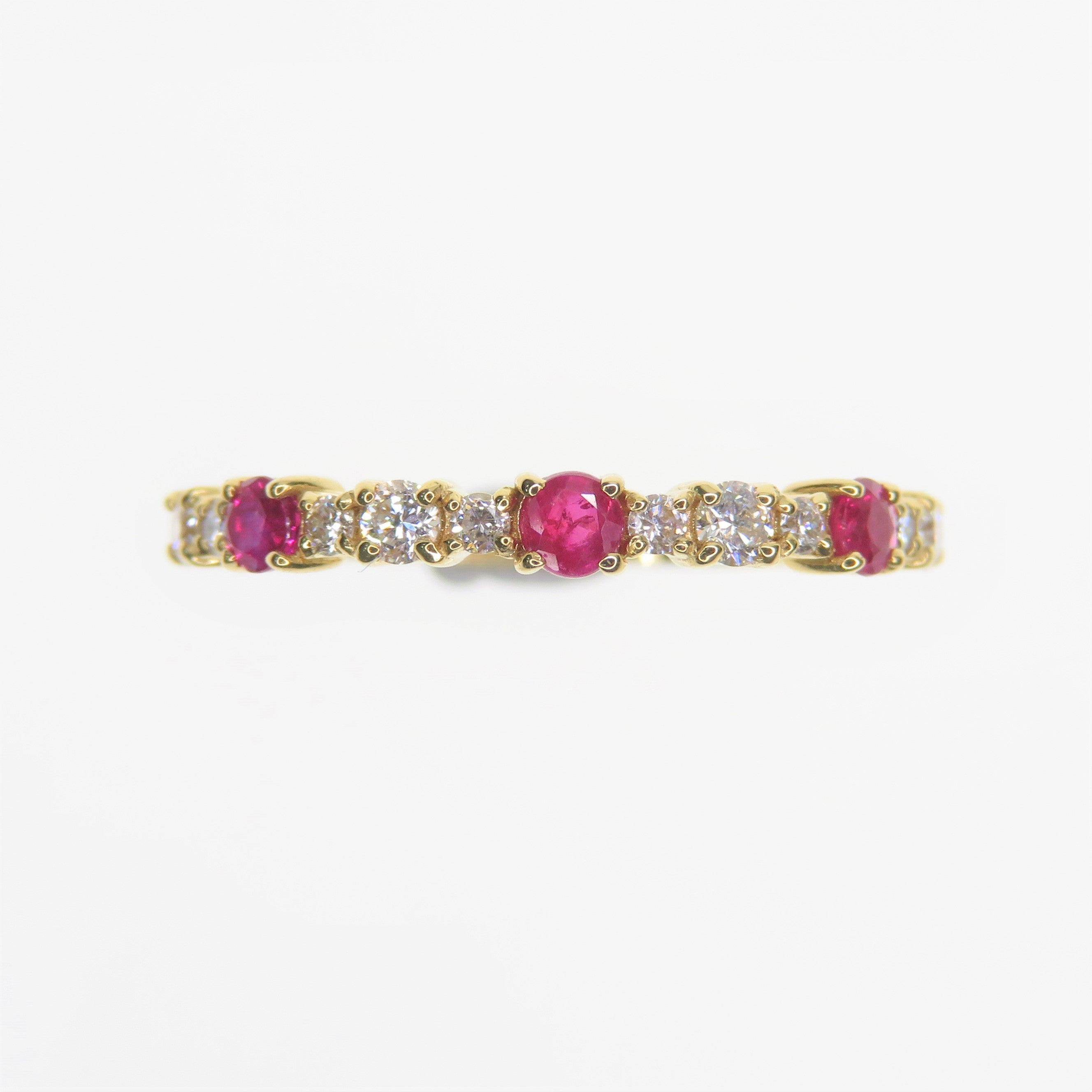 Ruth Ruby Diamond Ring