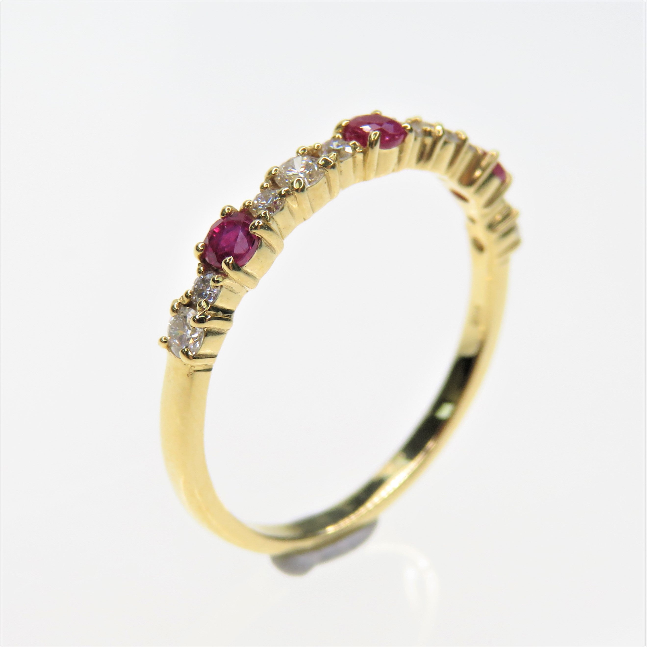 Ruth Ruby Diamond Ring