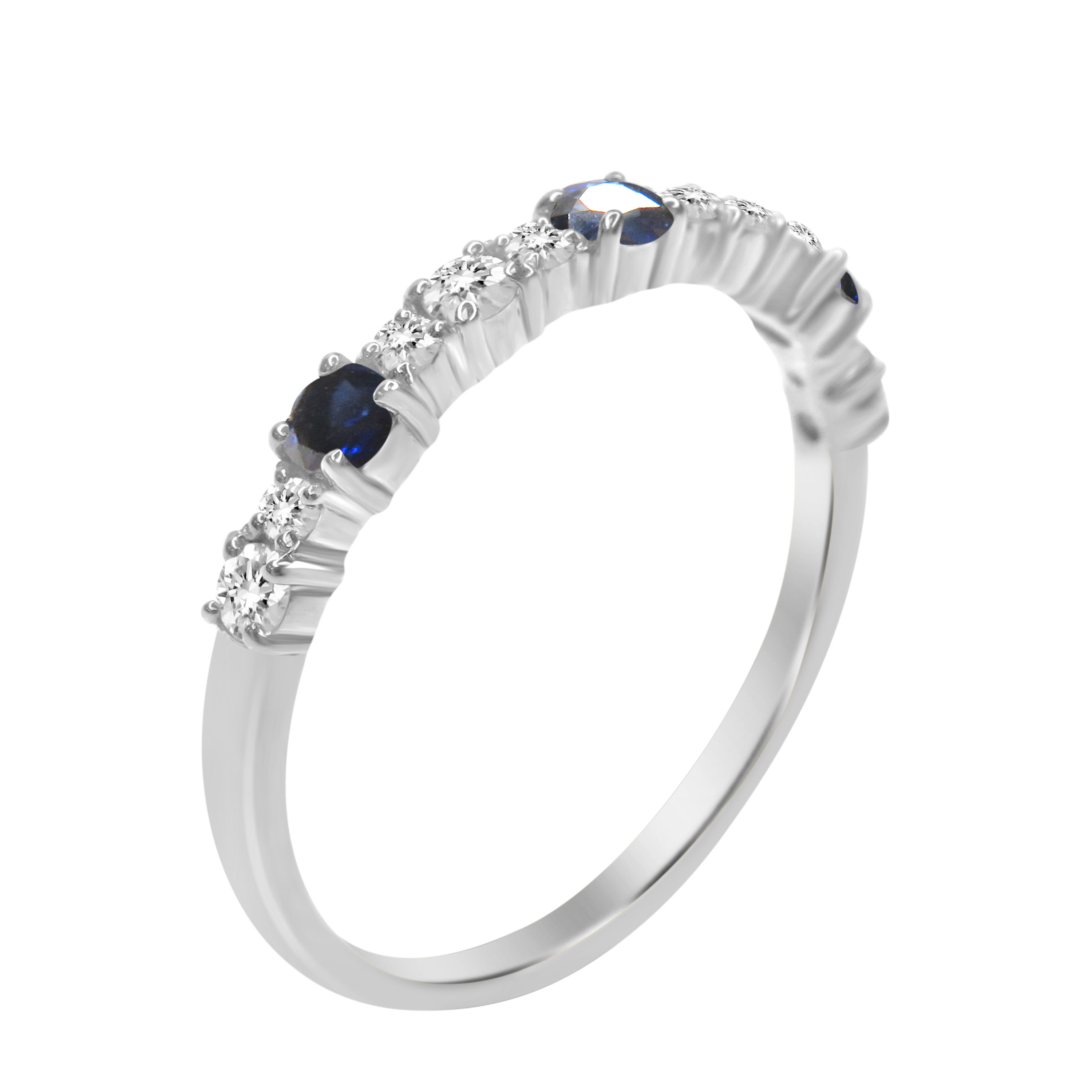 Stella Sapphire Diamond Ring