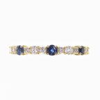 Stella Sapphire Diamond Ring