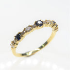 Stella Sapphire Diamond Ring
