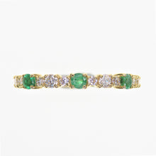 Load image into Gallery viewer, Emilia Emerald Diamond Ring
