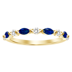 Ericka Sapphire Diamond Ring