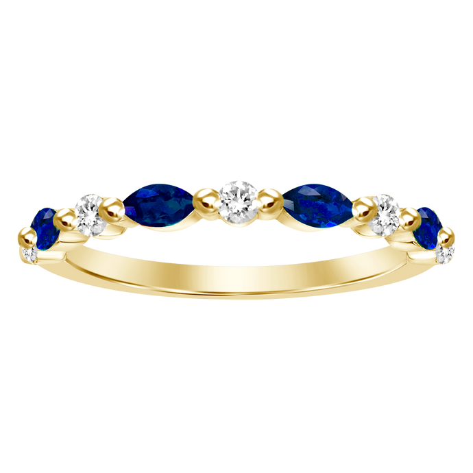 Ericka Sapphire Diamond Ring