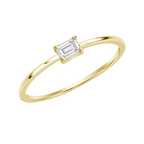 Anillo de diamantes Leia
