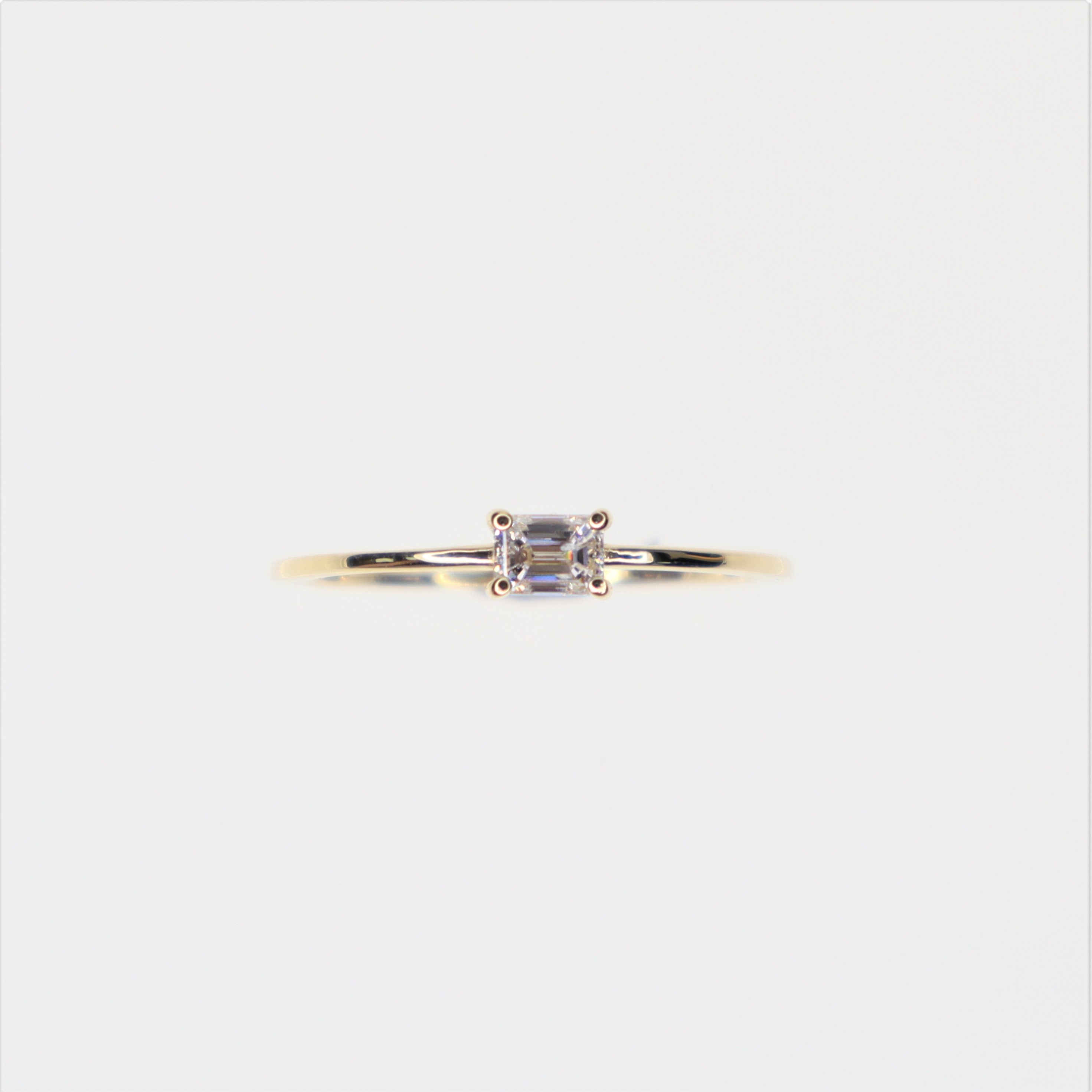 Anillo de diamantes Leia