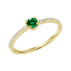 Gianna Emerald Diamond Ring
