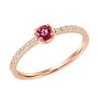 Giselle Ruby Diamond Ring