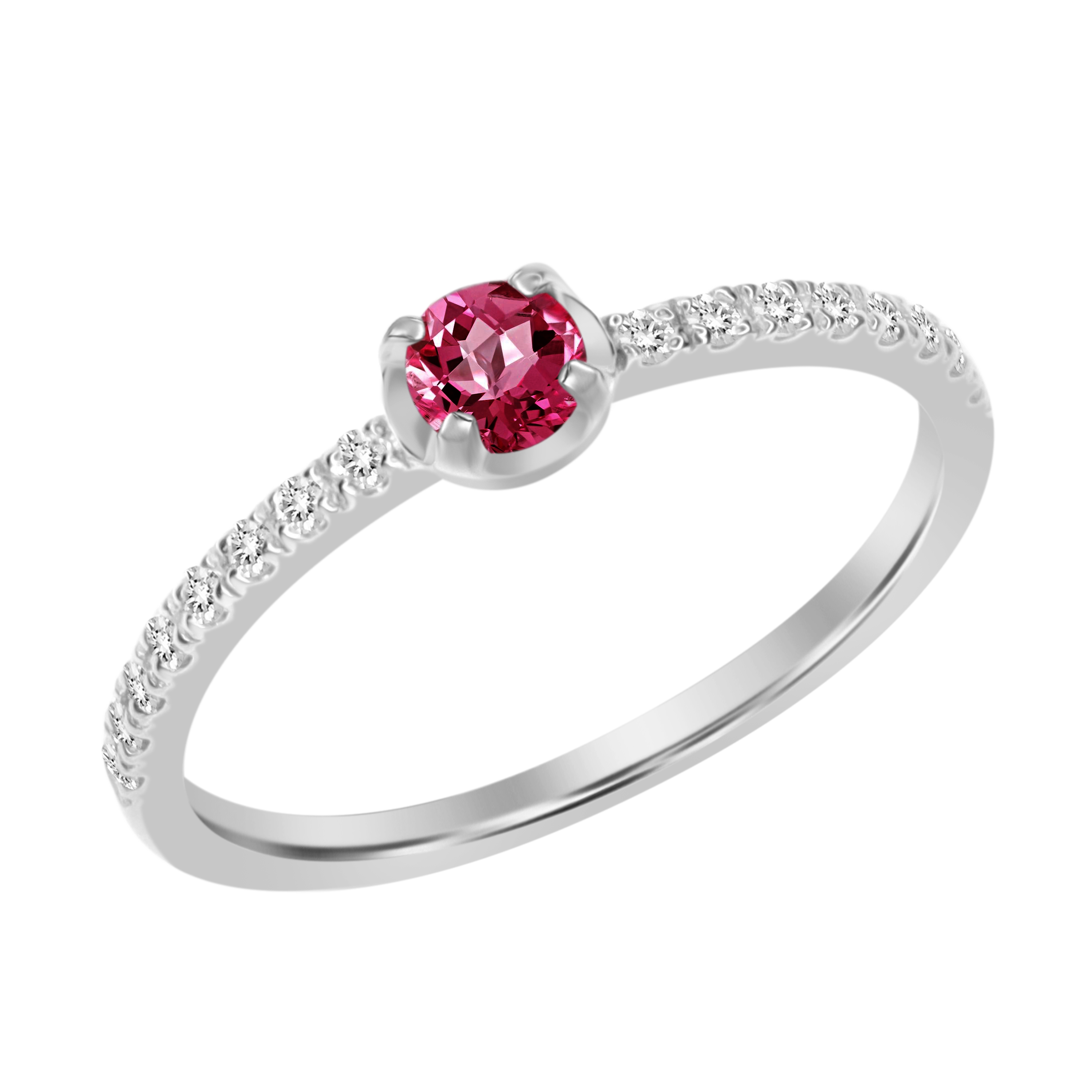 Giselle Ruby Diamond Ring