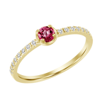 Giselle Ruby Diamond Ring